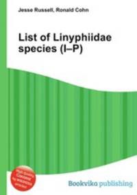 List of Linyphiidae species (I–P)