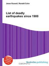 List of deadly earthquakes since 1900