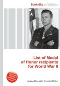 List of Medal of Honor recipients for World War II