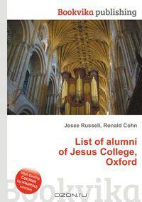 List of alumni of Jesus College, Oxford