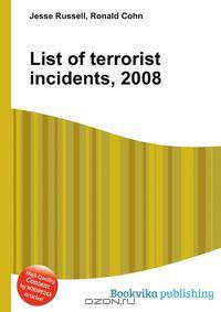 List of terrorist incidents, 2008