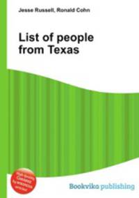 List of people from Texas