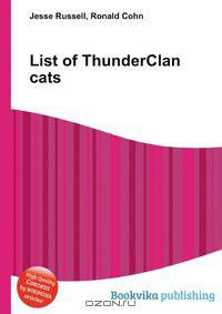 List of ThunderClan cats
