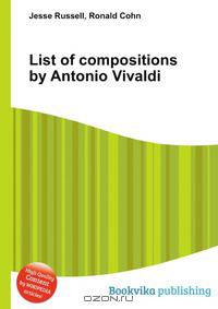 List of compositions by Antonio Vivaldi