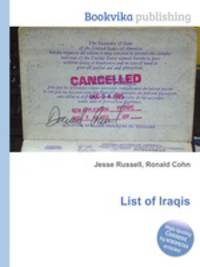 List of Iraqis