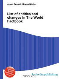 List of entities and changes in The World Factbook