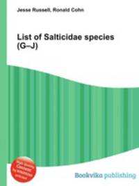 List of Salticidae species (G–J)