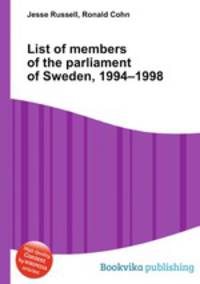 List of members of the parliament of Sweden, 1994–1998