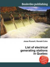List of electrical generating stations in Quebec