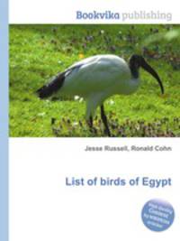 List of birds of Egypt