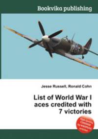 List of World War I aces credited with 7 victories