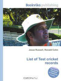List of Test cricket records