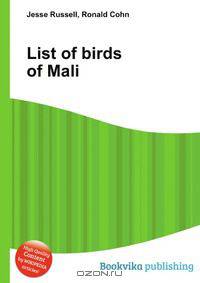 List of birds of Mali