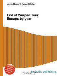 List of Warped Tour lineups by year