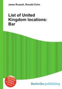 List of United Kingdom locations: Bar