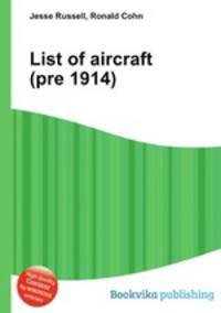 List of aircraft (pre 1914)