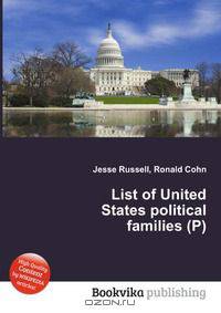 List of United States political families (P)