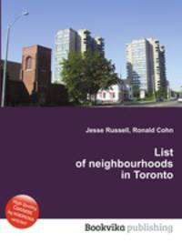 List of neighbourhoods in Toronto