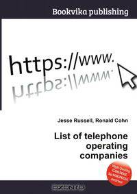 List of telephone operating companies