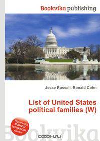 List of United States political families (W)