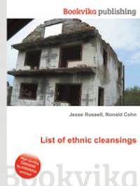 List of ethnic cleansings