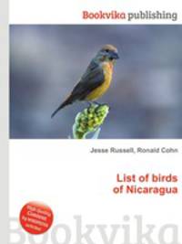 List of birds of Nicaragua