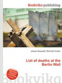 List of deaths at the Berlin Wall