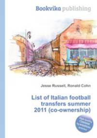 List of Italian football transfers summer 2011 (co-ownership)