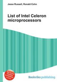List of Intel Celeron microprocessors