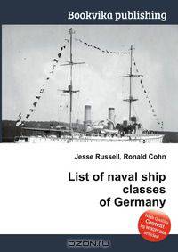 List of naval ship classes of Germany