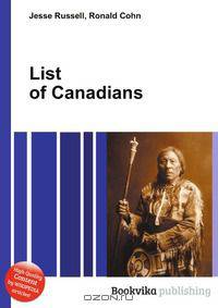 List of Canadians
