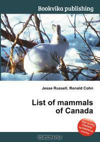 List of mammals of Canada