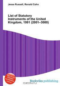 List of Statutory Instruments of the United Kingdom, 1991 (2001–3000)