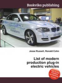 List of modern production plug-in electric vehicles