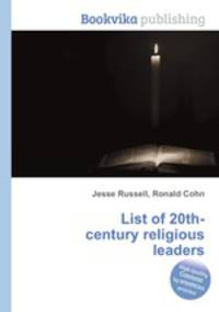 List of 20th-century religious leaders