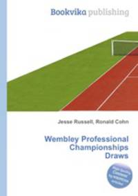 Wembley Professional Championships Draws