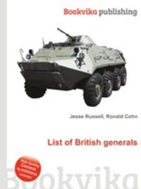 List of British generals