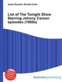 List of The Tonight Show Starring Johnny Carson episodes (1960s)