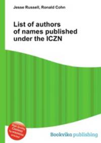 List of authors of names published under the ICZN