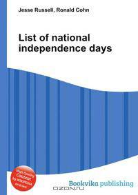 List of national independence days