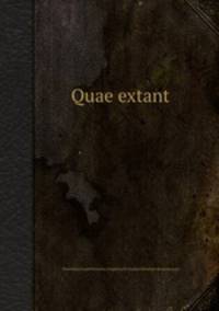 Quae extant