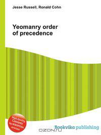 Yeomanry order of precedence