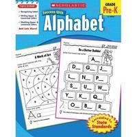 Scholastic Success with Alphabet, Grade Pre-K