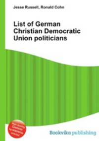 List of German Christian Democratic Union politicians
