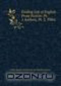 Finding List of English Prose Fiction: Pt. 1 Authors, Pt. 2, Titles