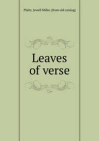 Leaves of verse