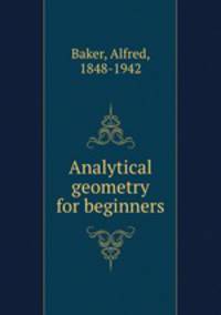 Analytical geometry for beginners