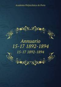 Annuario. 15-17 1892-1894