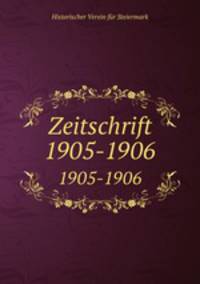 Zeitschrift. 1905-1906