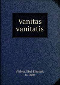 Vanitas vanitatis